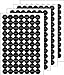 336 Preprinted Water Resistant Round Spice Jar Labels 1.5