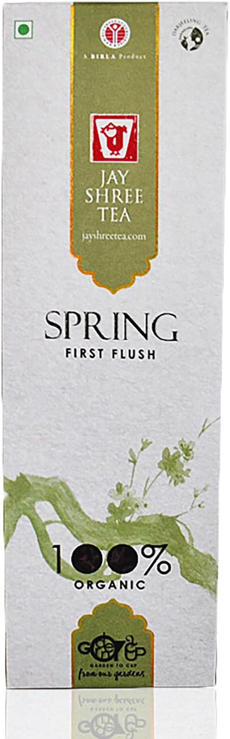Darjeeling Tea Spring First Flush, Dewy Aroma, Whole Leaf, Organic, Black Tea - 3.5 oz