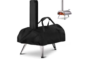 Pizza Oven Cover for Ooni Karu 12, TwoPone Waterproof Pizza Oven Accessories Carry Cover for Outdoor