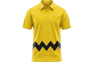 SCALE WEAR DESIGN Funny Parody Golf Polo Shirt – Fun Movie Performance Quick Dry UPF Sun Protection Moisture Wicking Casual Wear Shocker Golf
