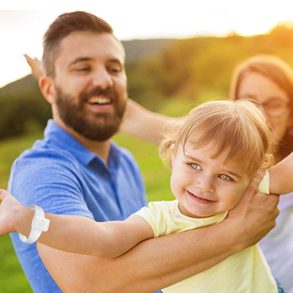 Homeda Camping Mosquito Repellent Bracelet, Electric Ultrasonic Mosquito Repellent Wristband Non-toxic Deet Free Eco-friendly for Camping & Hiking