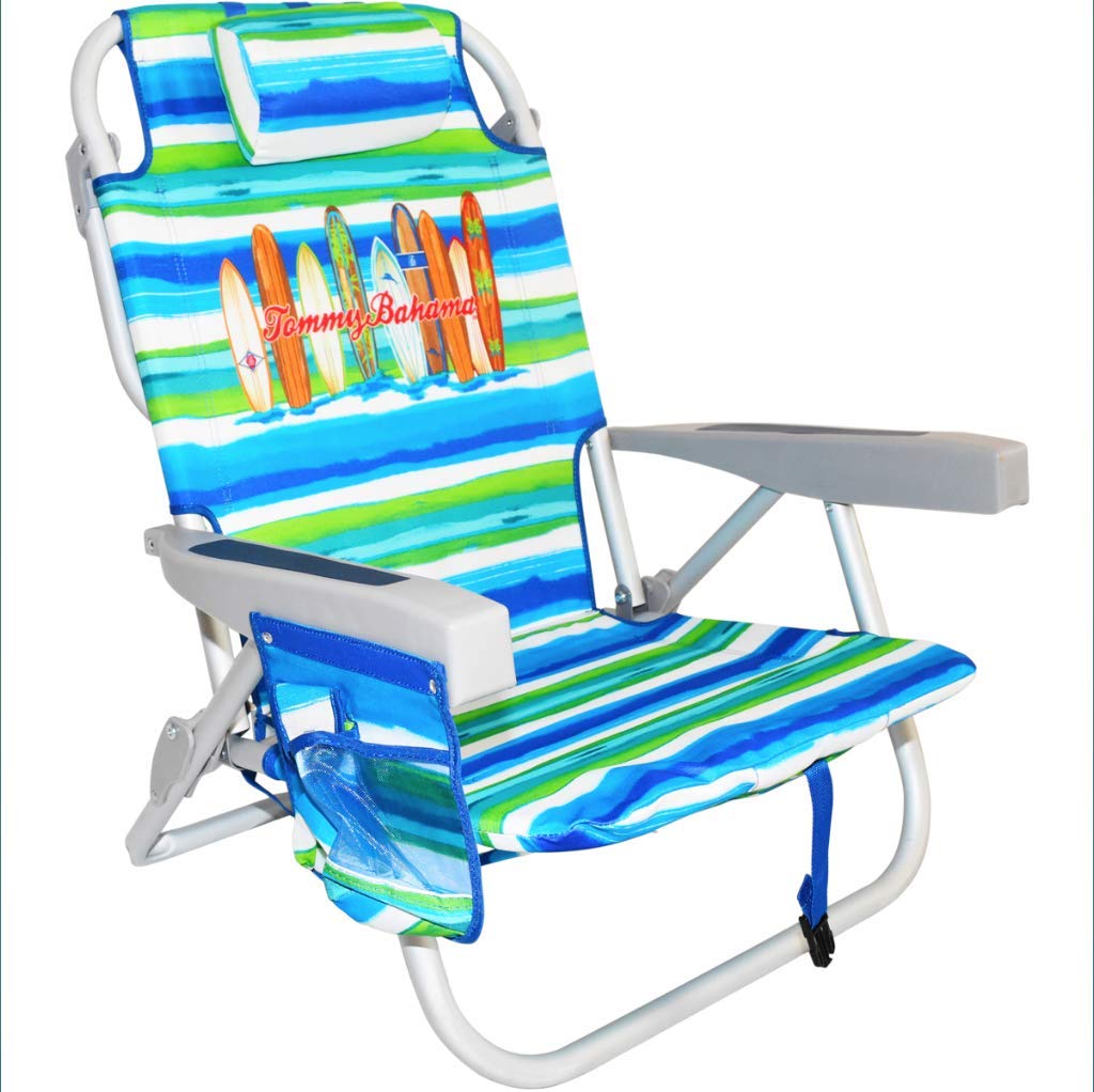 2 Tommy Bahama Backpack Beach Chairs/ Green Buy Online in UAE