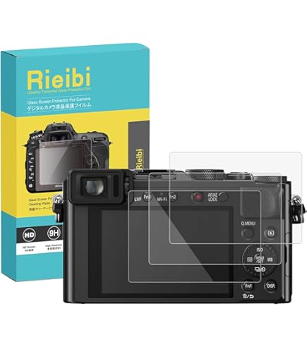 Lumix S1ii [3-Pack] Screen Protector For Panasonic Lumix