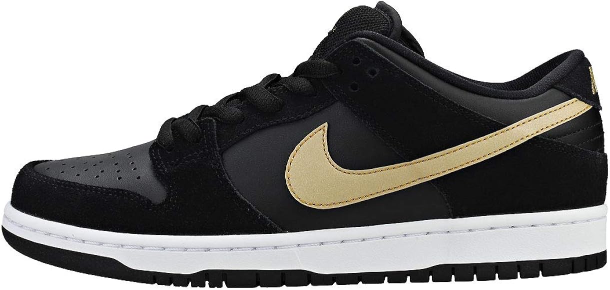 nike sb dunk black gold