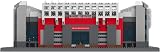 FOCO Manchester United FC 3D BRXLZ Old Trafford Stadium Construction Toy 3589 view 5