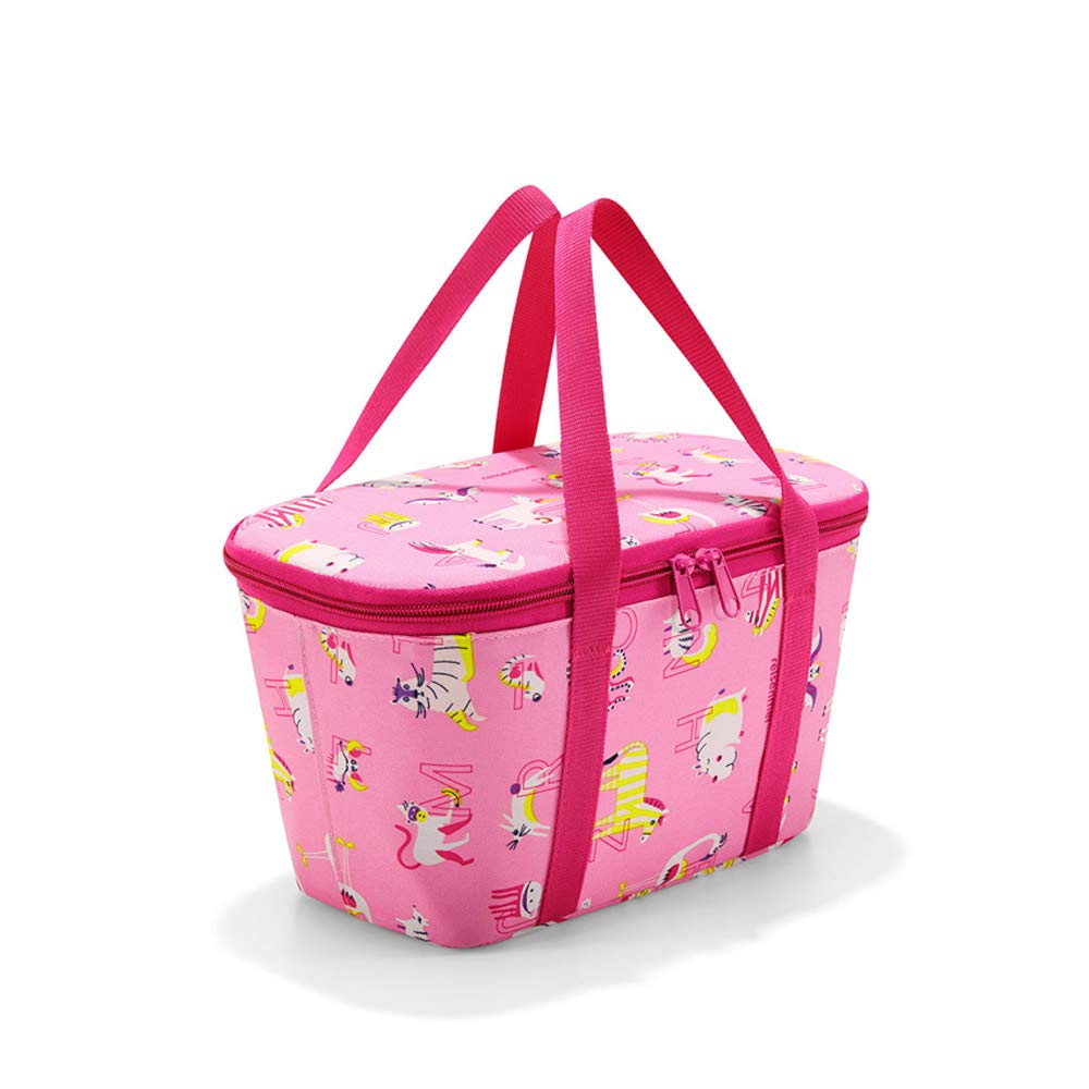 Reisenthel coolerbag XS kids abc friends pink Gym Tote, 28 cm, 4 liters, (Abc Pink)