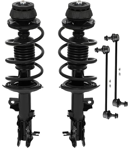 Front Rear Complete Suspension Shocks Strut And Coil Spring