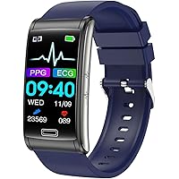Smart Watch -E600,Multifunctional Talk Smart Watch,1.47Inch TFT,Full-Touch-Screen Temperature,Watches Blood Pressure Heart Ra