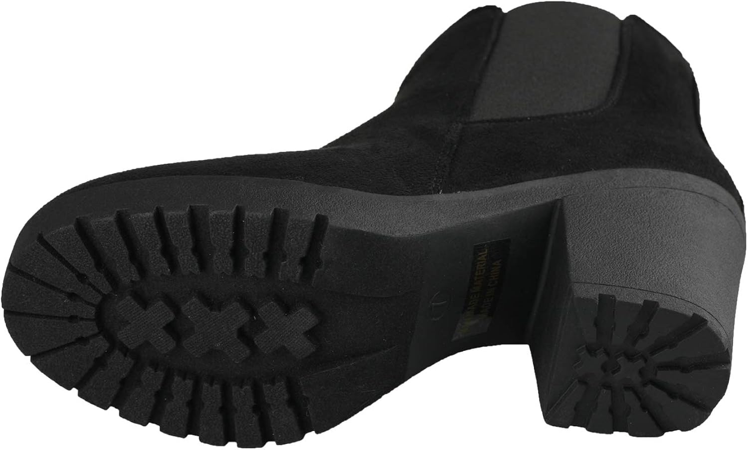 Bingua.com - Botines de tacÃ³n alto para mujer, con cierre lateral, con  cremallera, para mujer, Negro, 6