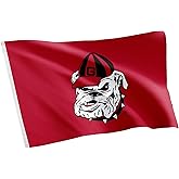 Desert Cactus University of Georgia Flag Bulldogs UGA Dawgs Banners 100% Polyester Indoor Outdoor 3x5 feet Flags (Design 10)