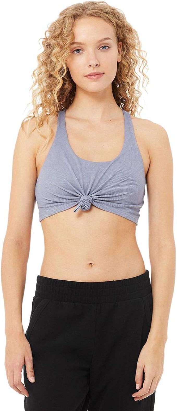 alo knot tank bra
