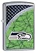 Zippo NFL Seattle Seahawks Street Chrome Pocket Lighter, One Size
