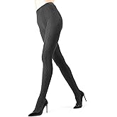 MeMoi Juneau Diamonds Cotton Tights for Women, Cozy and Elegant Sweater Tights - Sizes Small to X-Large