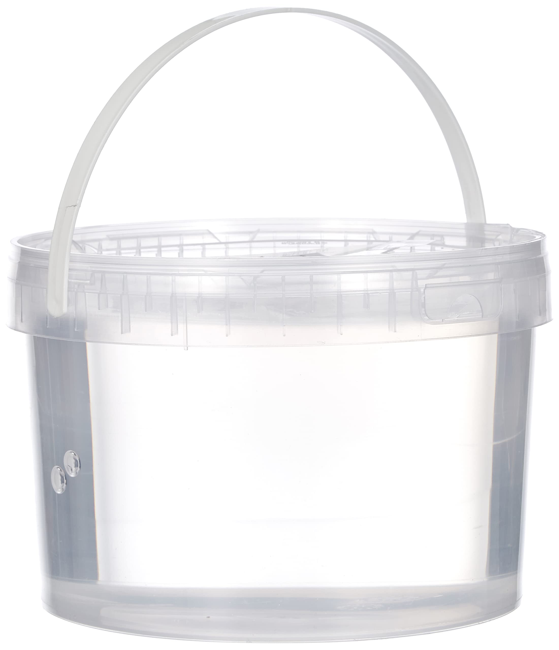 GLOREX 6 8604 202 Candle Gel Colourless in Resealable 2.25 kg Bucket, Includes Wick, Can Be Dyed with Wax Pigments, For Making Individual Gel Candles