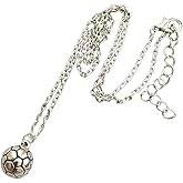 Cute 3D Mini Soccer Necklace for Man Woman Sport Lover Football Charm Jewelry