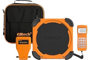 Elitech LMC-300A Electronic Refrigerant Charging/Recover Scale Charging Valve 330lbs/150kg Weight Freon Scale
