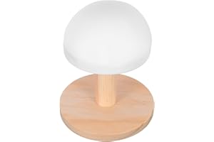 Sewroro Mini Bra Wooden Ironing Board Round Base and White Cotton Cover, Small Sleeve Pressing Stool