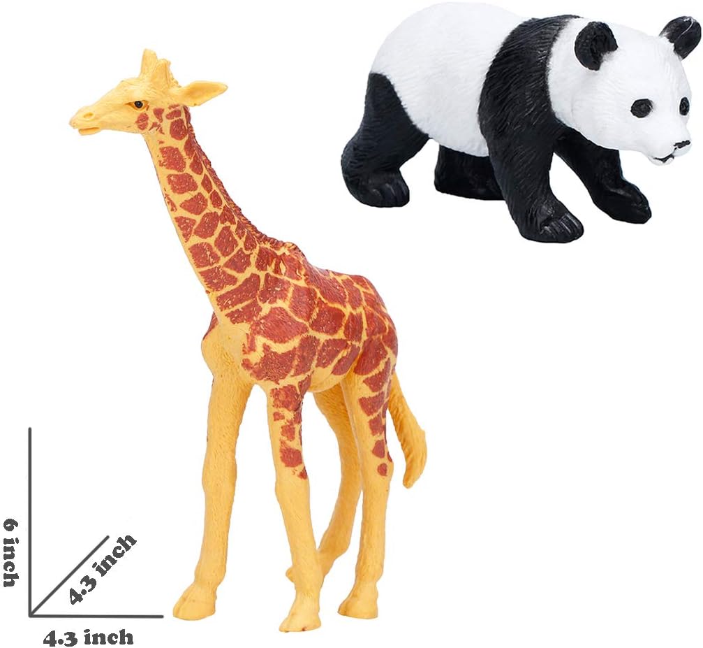 large plastic safari animals