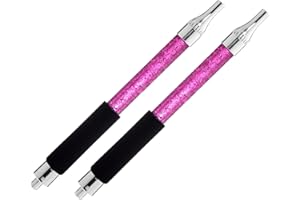 IMPACHETA 2 PCS Hookah Ice Mouth Tip Hose Rainbow Shisha Hookah Pipe Hose Hookah Shisha Pipe for Hookah Accessories (Purple)