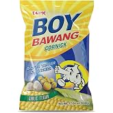 Boy Bawang Cornick, Garlic - Crispy Tasty &amp; Gluten-Free Corn Nuts 17.6oz (500g)