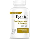 Kyolic Age Cardiovascular &amp; Immune* Formula 200 (Reserve), 120 Capsules | High Potency Reserve Formula Aged Garlic Extract to Support Overall Heart Health, Circulation and Immune System, GMO-Free