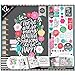 The Happy Planner 12 Month Box Kit - Big Flower Pop Planner Kit - 1 Twelve Month Undated Big Planner - 5 Sheets of Stickers - 1 Pen - 1 Magnetic Bookmark - 3 Sticky Note Pads - 1 Pocket Folder