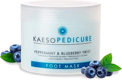 Kaeso Peppermint Blueberry Twist Foot Mask 450ml Dry Skin Moisturising