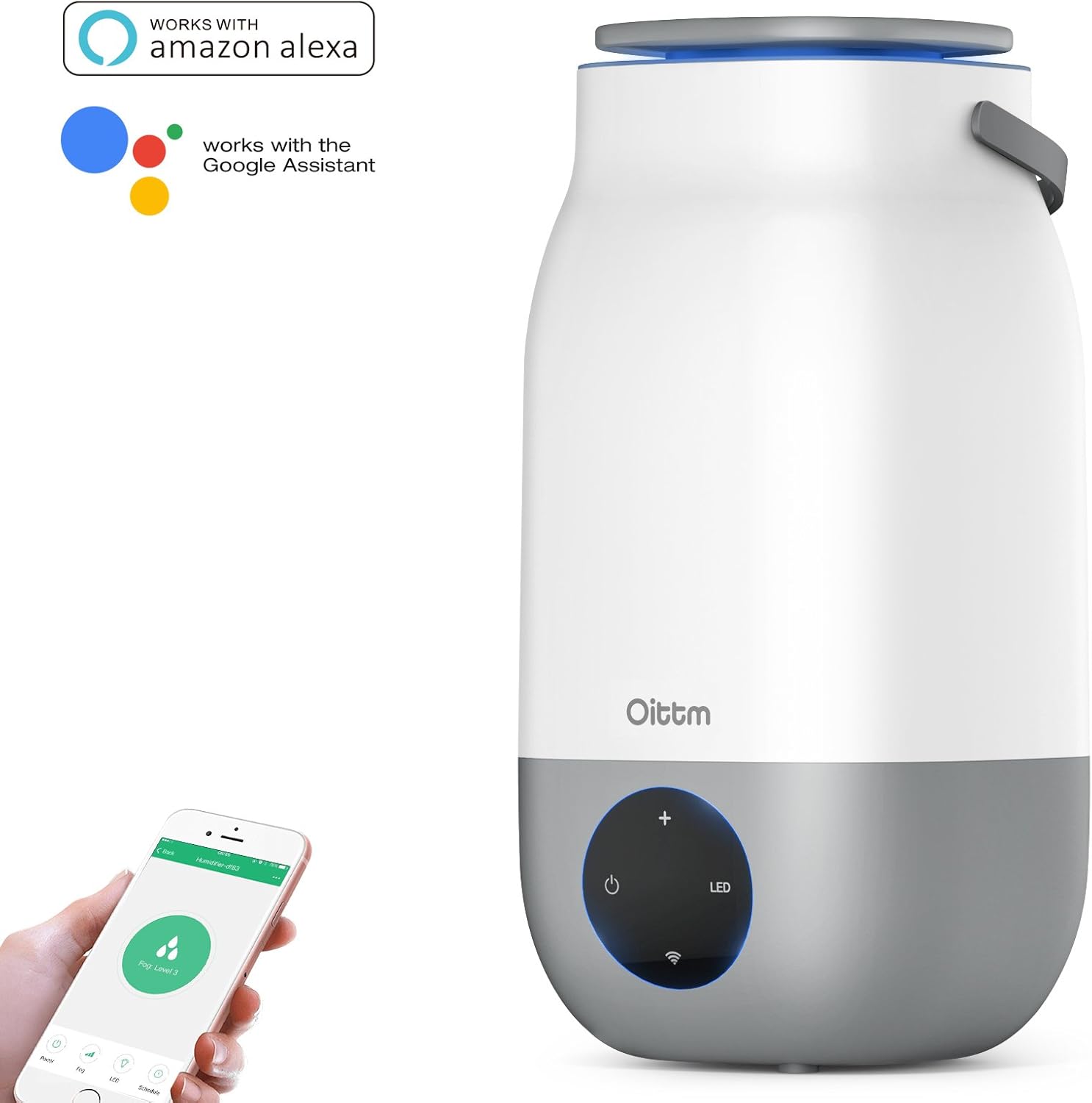 smart humidifier google home