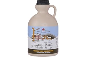 Hidden Springs Maple Last Run Very Dark 100% Pure Maple Syrup USA/CAN