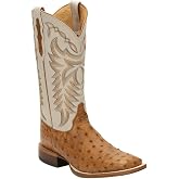 Justin Men's Pascoe 13" Full Quill Ostrich Western Boots