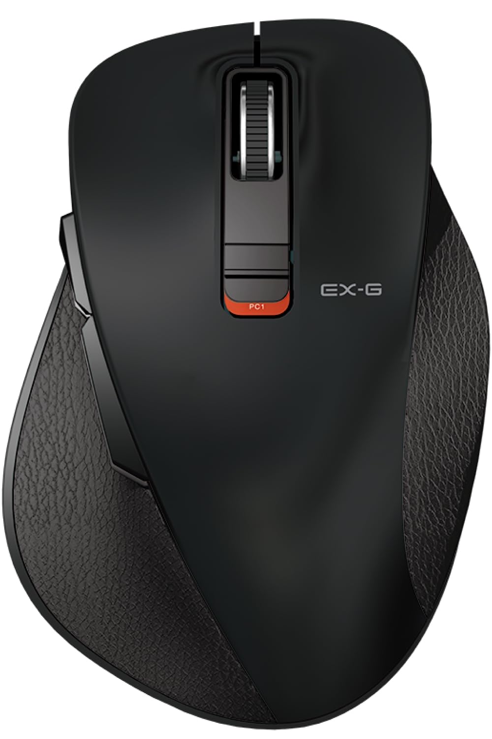 エレコム ワイヤレスマウス Bluetooth EX-G 握りの極み 静音設計 5ボタン Lサイズ ブラック M-XGL15BBSBK の商品画像