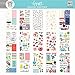 me & my BIG ideas Sticker Value Pack for Big Planner - The Happy Planner Scrapbooking Supplies - Holidays Theme - Multi-Color - Great for Projects, Scrapbooks & Albums - 30 Sheets, 738 Stickers Total