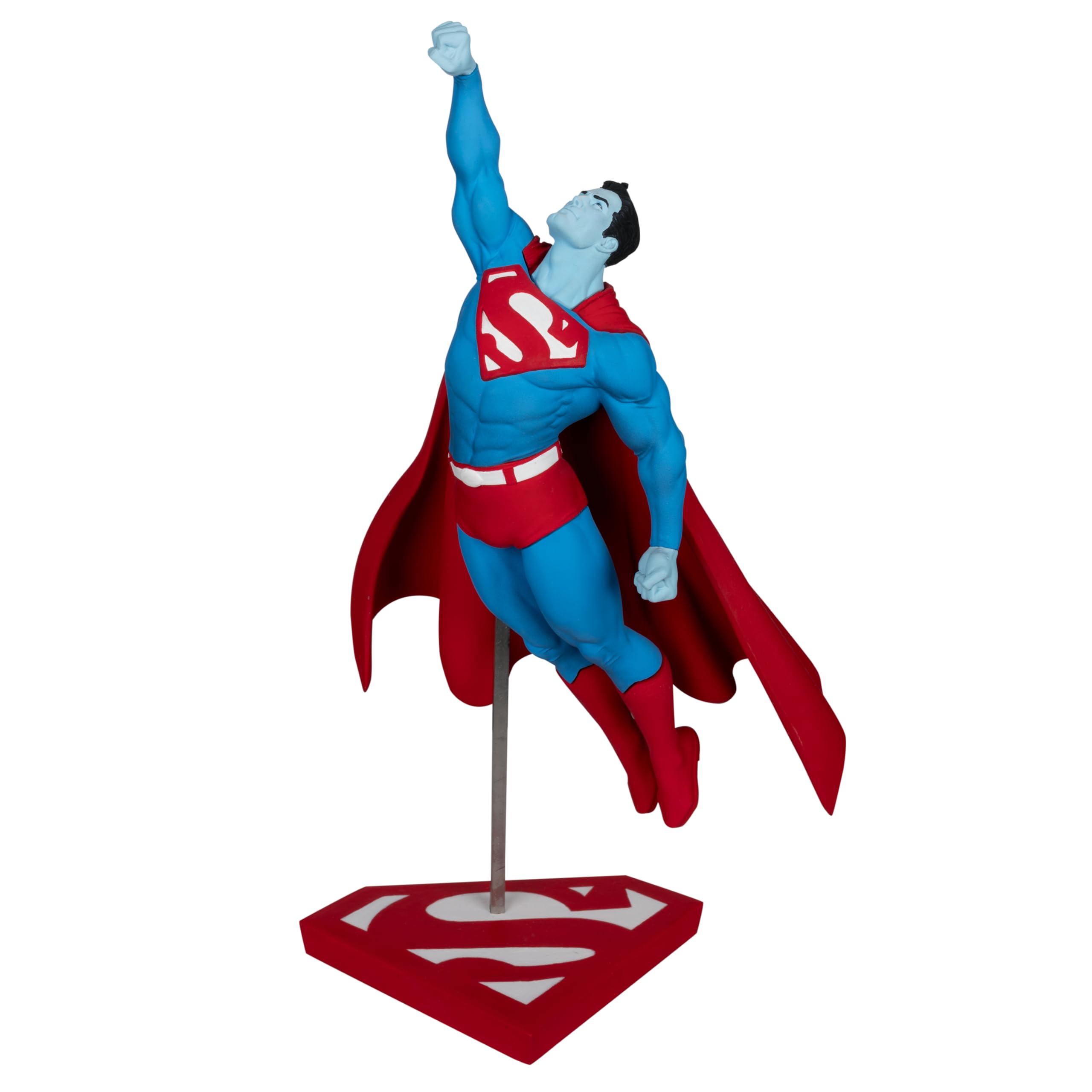 McFarlane Toys - DC Direct Superman de Gary Frank (Superman rojo y azul) Estatua de resina escala 1:10