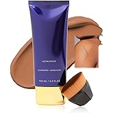 KGAJSGH Waterproof Body Makeup, Beauty Body Foundation Cream with Brush, Full Coverage Body & Leg Makeup for Scars Imperfections, No Transfer, Natural Finish