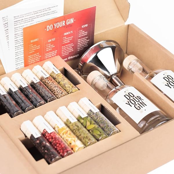 DIY Spirit Infusing Set With Glass Bottles And Ingredients Alcohol ...