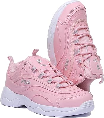 fila ray trainers pink