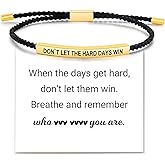 72ore Remember Who the F You Are Bracelet Dont Let the Hard Days Win Bracelet Inspirational Bracelets Encouragement Inspirational Gifts for Women Trendy