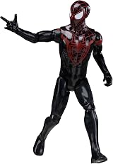 Spider-Man Miles Morales Titan Series 30 cm Action Figure Hasbro Black/Red 12 in view 4