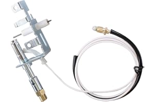 LANKSTET 104286-01 ODS Pilot Assembly,Thermocouple Replacement Part for LPG Propane Wall Heaters Fireplaces Gas Logs Vent Free Heaters by Desa,Mr heater,Vanguard,Empire,FMI-PP224, LPG8420, L98310-01,J3866