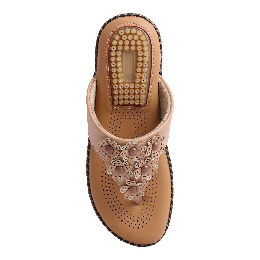 motion women's off-white doctor sole slipper