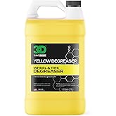 3D Yellow Degreaser – Non-Acid Wheel & Tire Cleaner Spray for Brake Dust, Grime & Tire Dressings – Safe for All Wheels & Whitewalls - 1 Gallon
