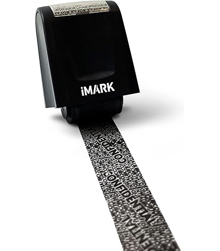 Identity Theft Protection Roller Stamp Set(No Ink Leakage