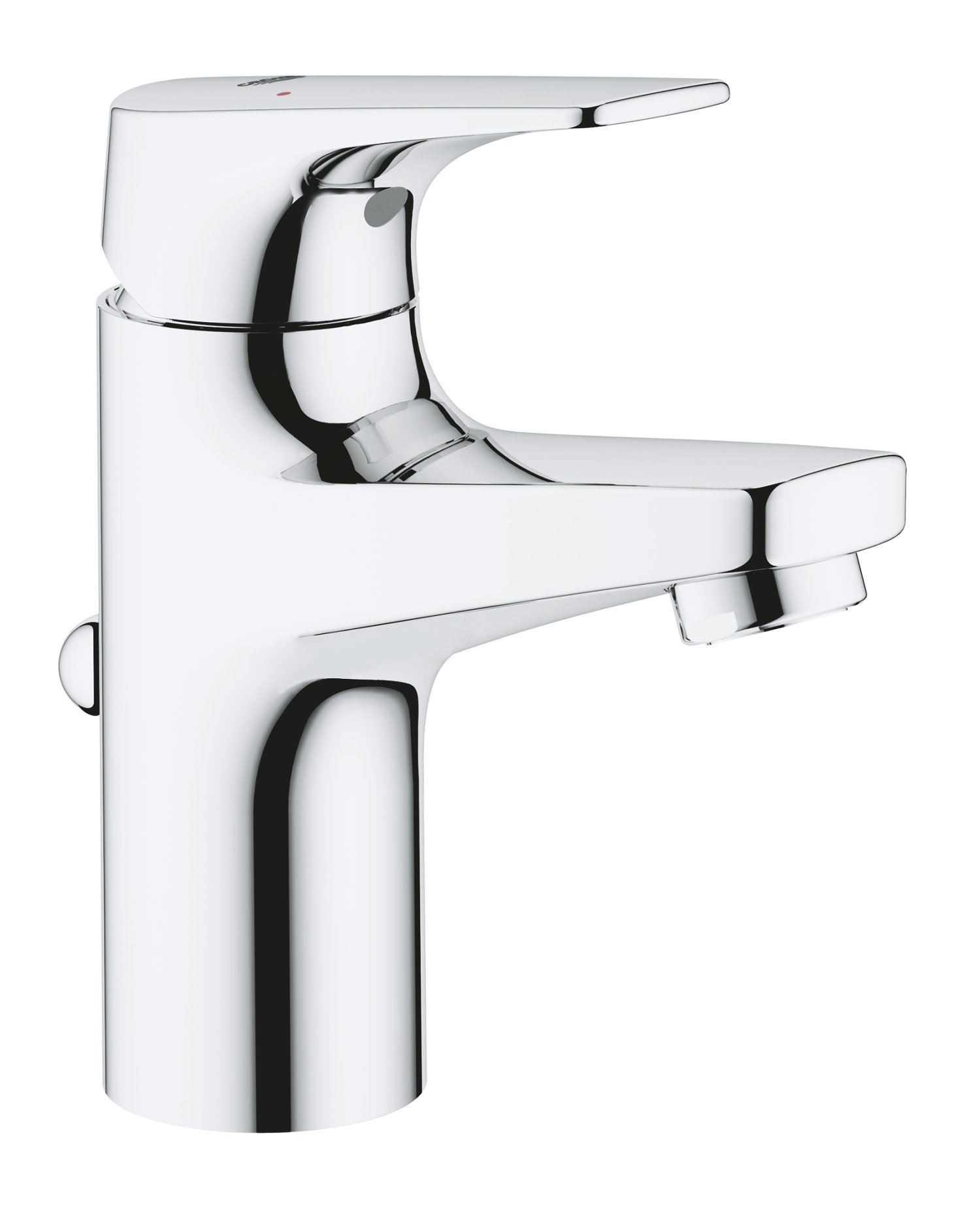 GROHE Bauflow Basin Mixer 1/2"S-Size Chrome 23801000