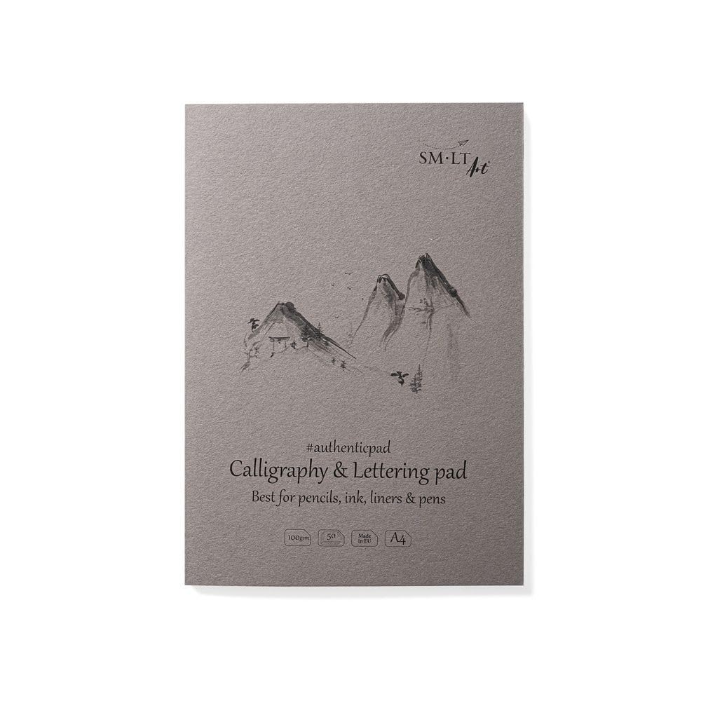 SM-LT 1 Sided Glued Calligraphy and Letterin Pad