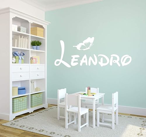 Wandschnorkel Aufkleber Hm Aa129 Mit Namen Schmetterling Wunschnamen Wand Spruch Wandtattoo Kinderzimmer Turschild Baby Madchen Jungen Turaufkleber Personalisiert Amazon De Handmade