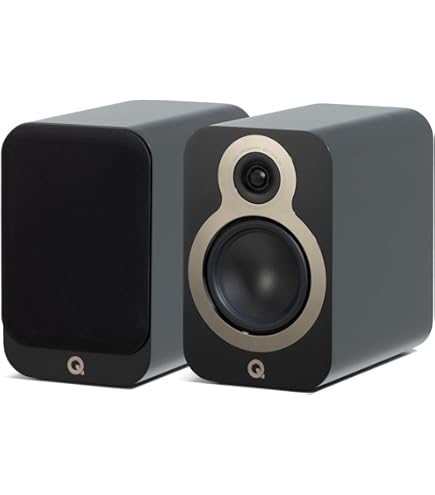 Q Acoustics 2020i Bookshelf Speakers (Graphite Black only