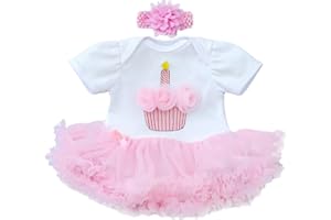 MAIHAO Reborn Baby Dolls Clothes Baby Dolls Dresses for 17-22 Inch Newborn Baby Doll Girl, Baby Doll Clothes Outfit Accessories fit 17-22 Inch Baby Doll Skirts (Pink Crown Dresses)