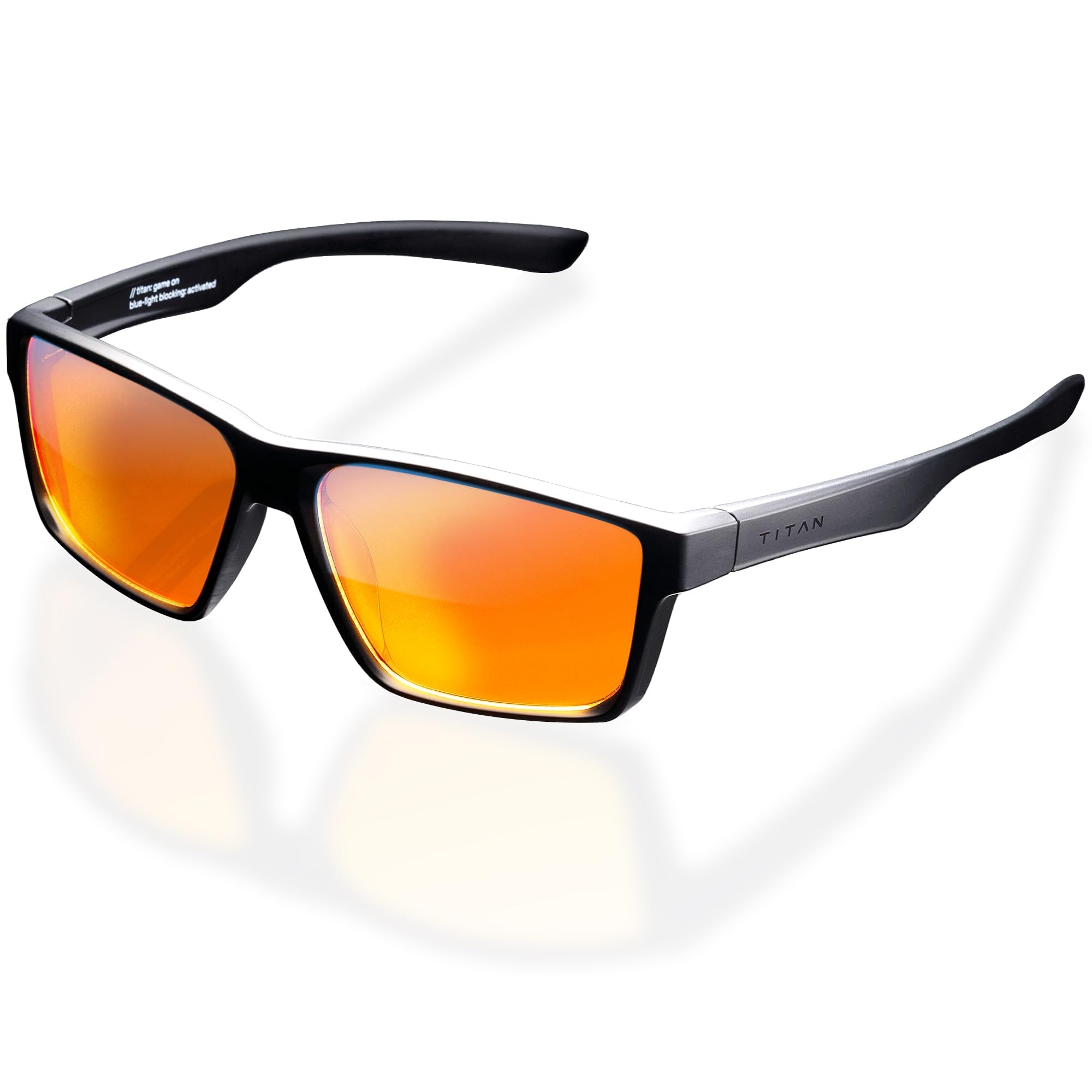 Photo 1 of Gaming Glasses • Blue Light Blocking Computer Screen Glasses | Anti Fatigue & Eyestrain | ONE Amber