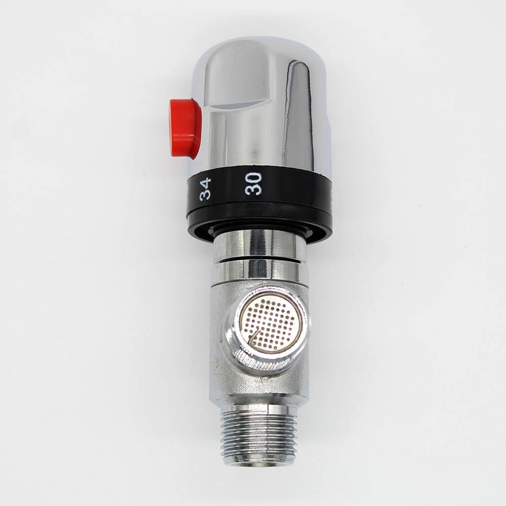 thermostatic shower taps bar outlet mixer mixing valve bathroom accessories, 1/2 pollice - Image 5