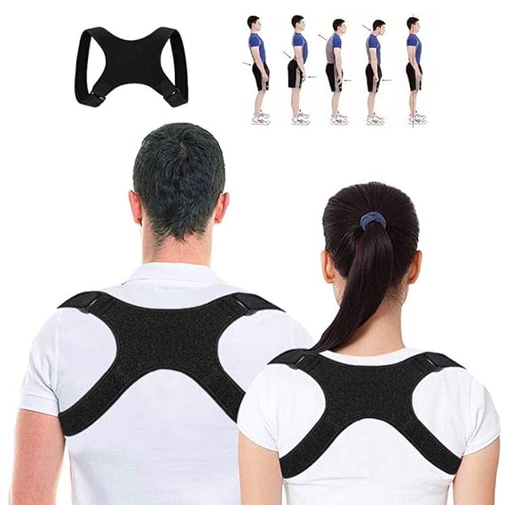 YEFIDER Haltungstrainer, Geradehalter zur Haltungskorrektur für Eine Bessere Körperhaltung, Schultergurt gegen Nacken -und Sc